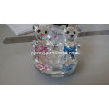 Beautiful crystal bears figurine for wedding gift and decoration favors